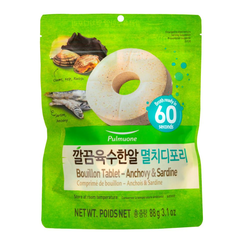Pulmuone Bouillon Tablet (Anchovy & Sardine) 88g