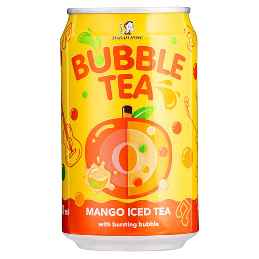 Madam Hong Bubble Tea (Mango Ice Tea)