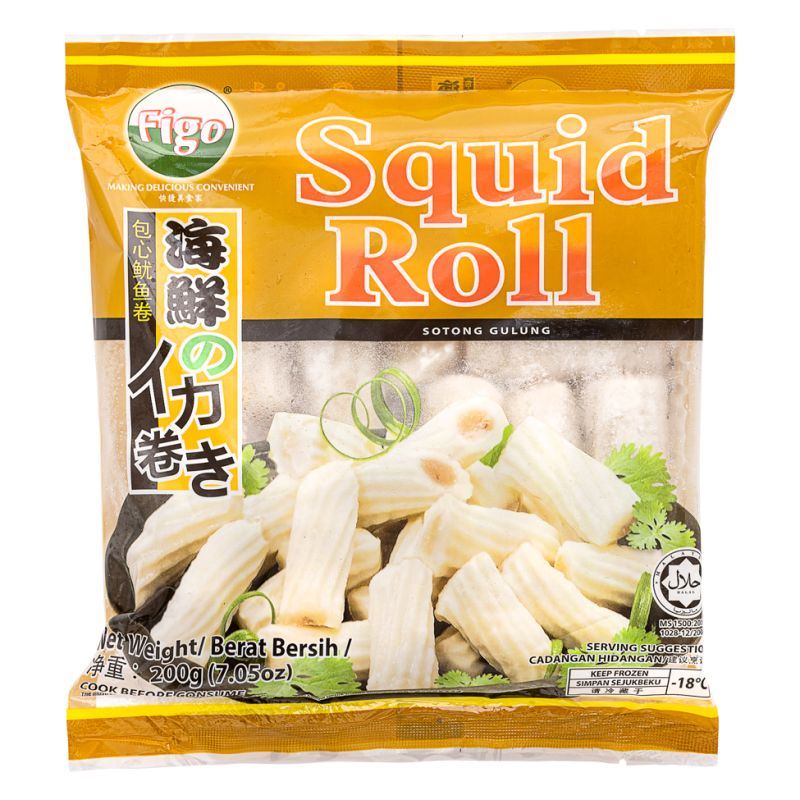 Figo Squid Flavoured Roll 包心魷魚卷