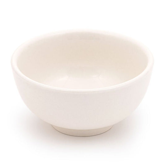 4.5' White Ceramic Rice Bowl