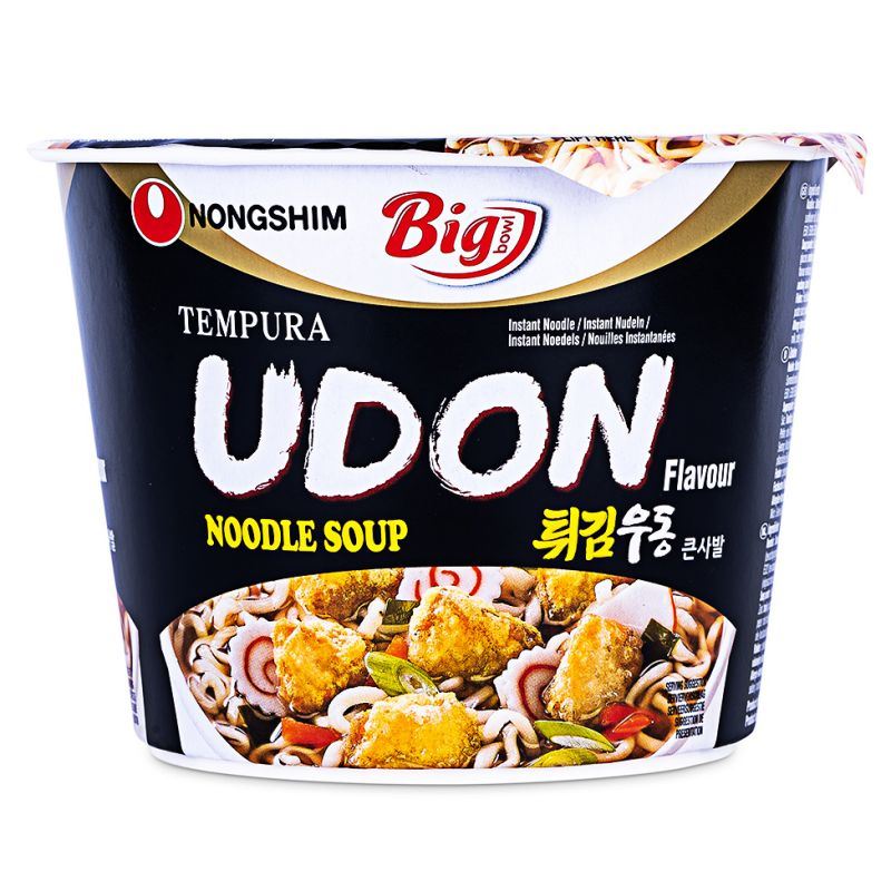 Nongshim Big Bowl Tempura Udon Flavour Noodle 튀김우동 큰사발