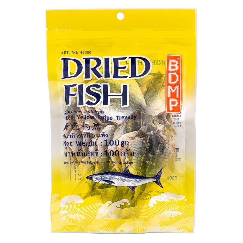 BDMP Dried Yellow Stripe Trevally 黃色柄魚