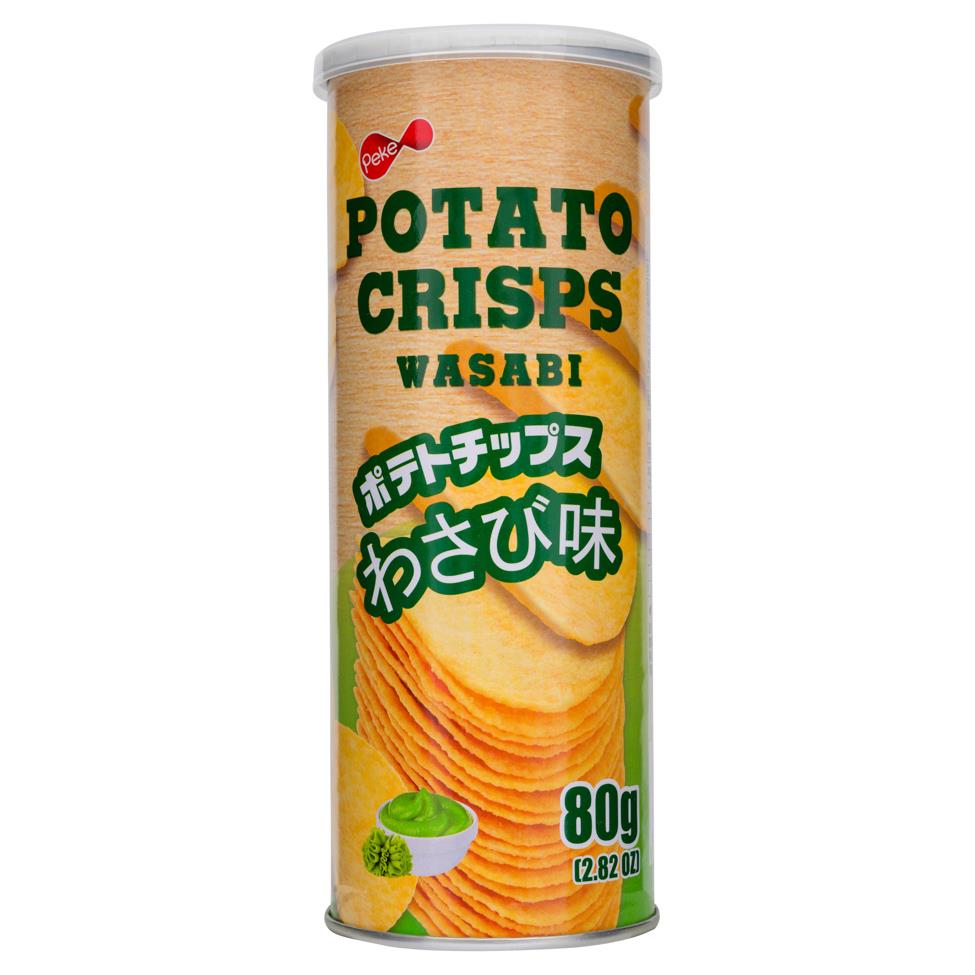 Peke Potato Chips (Wasabi Flavour)