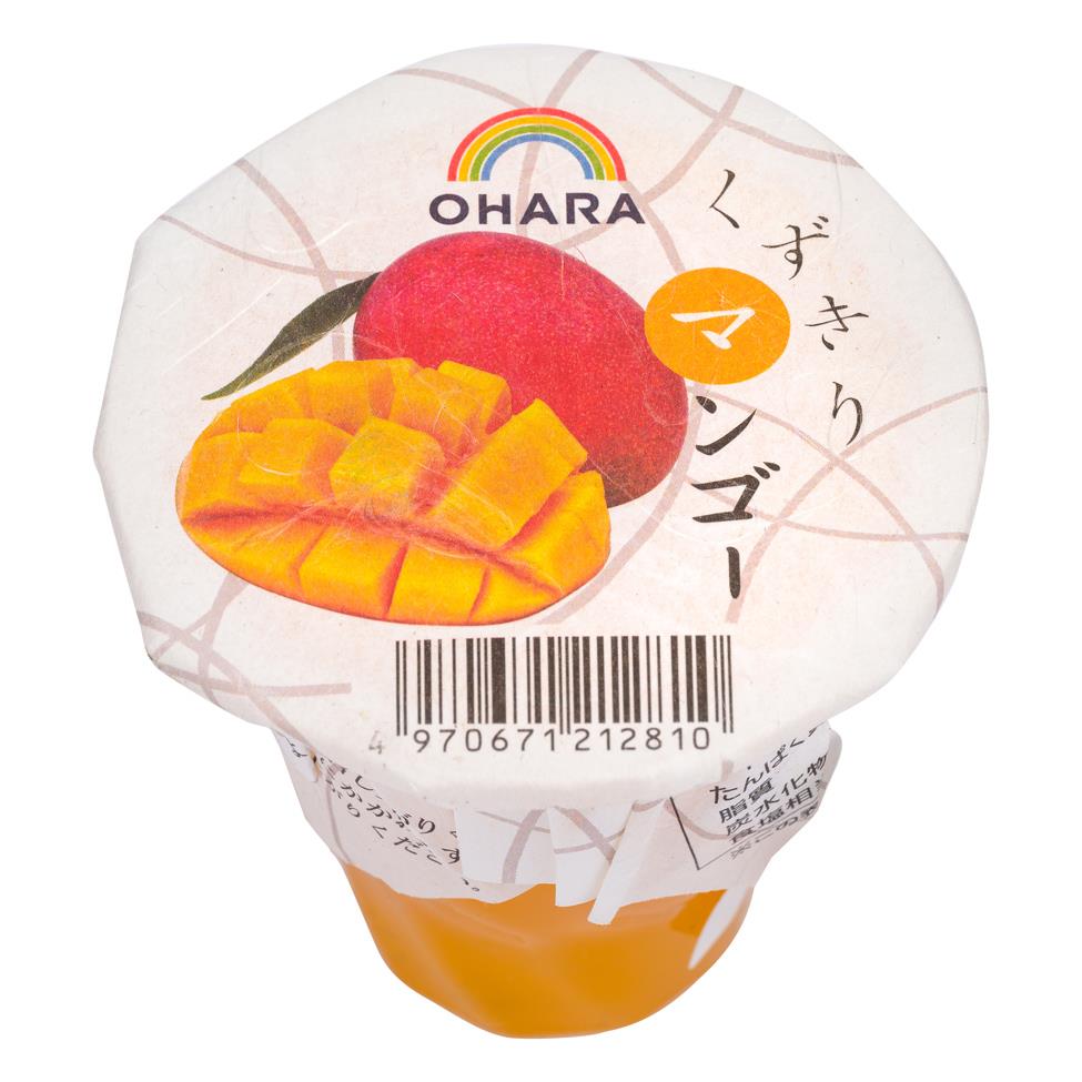 Ohara Kuzukiri Noodles Dessert (Mango Flavour)