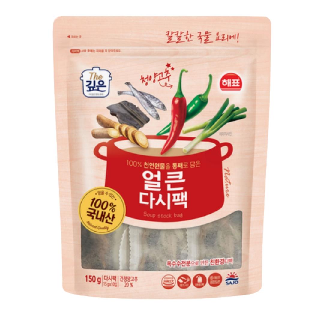 Sajo Haepyo Spicy Soup Stock Bag 얼큰다시팩