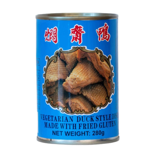 Wu Chung Vegetarian Mock Duck (Fried Gluten) 伍中 燜齋鴨