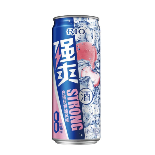 Rio Strong Cocktail (Peach Vodka Flavour) 強爽系列 白桃伏特加風味雞尾酒 (ABV 8%)