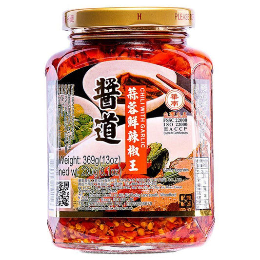 Hwa Nan Chilli With Garlic 醬道 蒜蓉鮮辣椒王