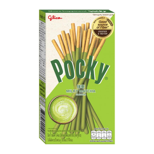 Glico Pocky Biscuit Sticks (Milky Matcha Flavour)