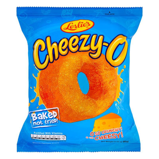 Leslie's Cheezy-O Baked Cheese Flavour Snacks