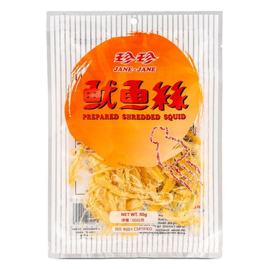 Jane Jane Prepared Shredded Squid 珍珍 魷魚絲