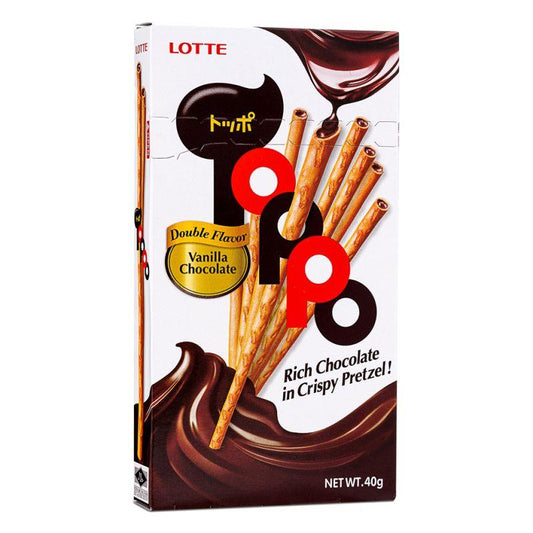 樂天 Toppo 香草巧克力脆餅