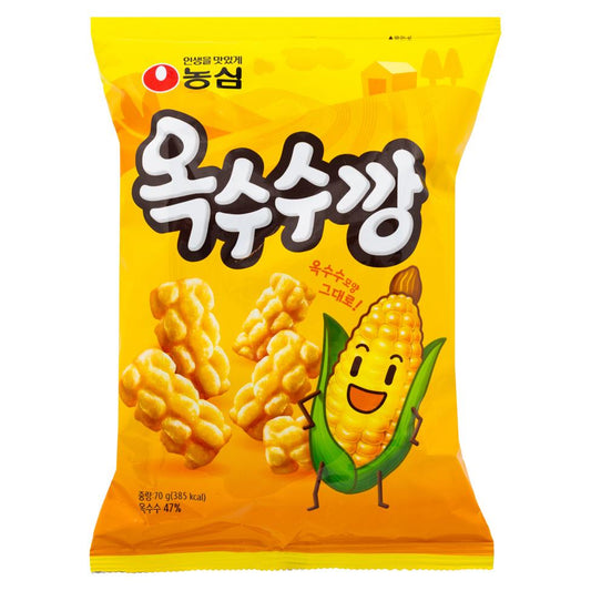 Nongshim Corn Flavour Cracker 옥수수깡