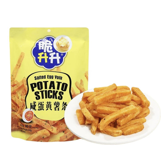 Cui Sheng Sheng Potato Sticks (Salted Egg Yolk) 脆升升 鹹蛋黃薯條
