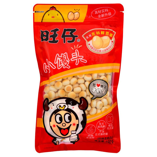 Want Want Mantou Small Baked Buns (Original Flavour) 旺仔 小饅頭 (原味) 192g
