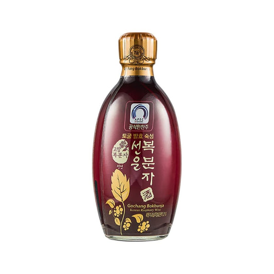 SeonUn Gochang Bokbunja Korean Raspberry Wine 先雲覆盆子酒 (ABV 13%)