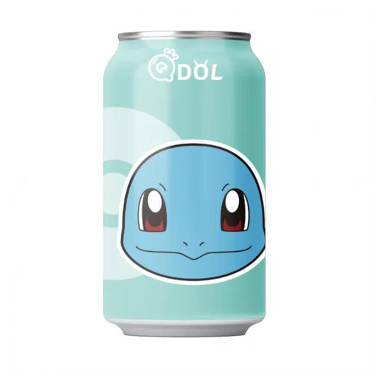 QDOL Pokemon Sparkling Water (Citrus Flavor) (Random Character) 寶可夢 日向夏柑橘風味氣泡水 (隨機角色)