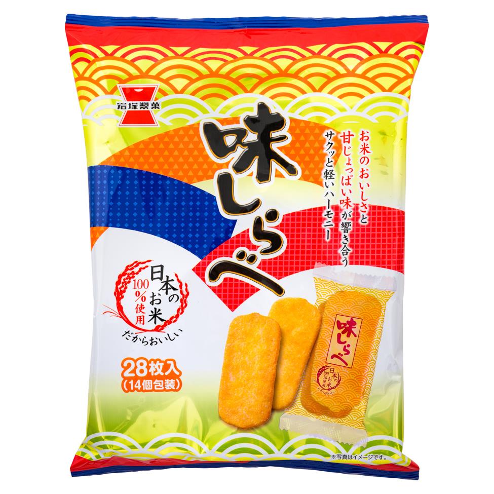 Iwatsuka Aji Shirabe Senbei (14 pcs)