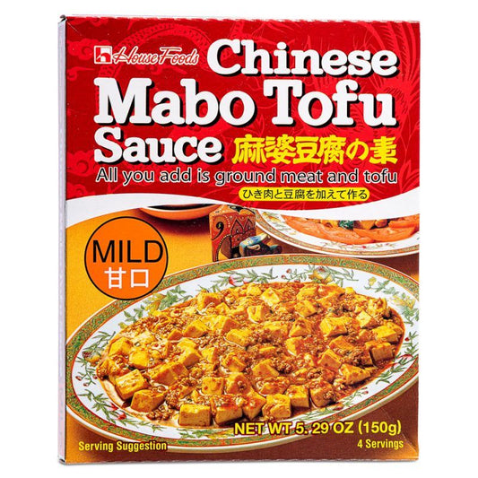 House Foods Chinese Mabo Tofu Sauce (Mild) 麻婆豆腐の素 (甘口) 150g