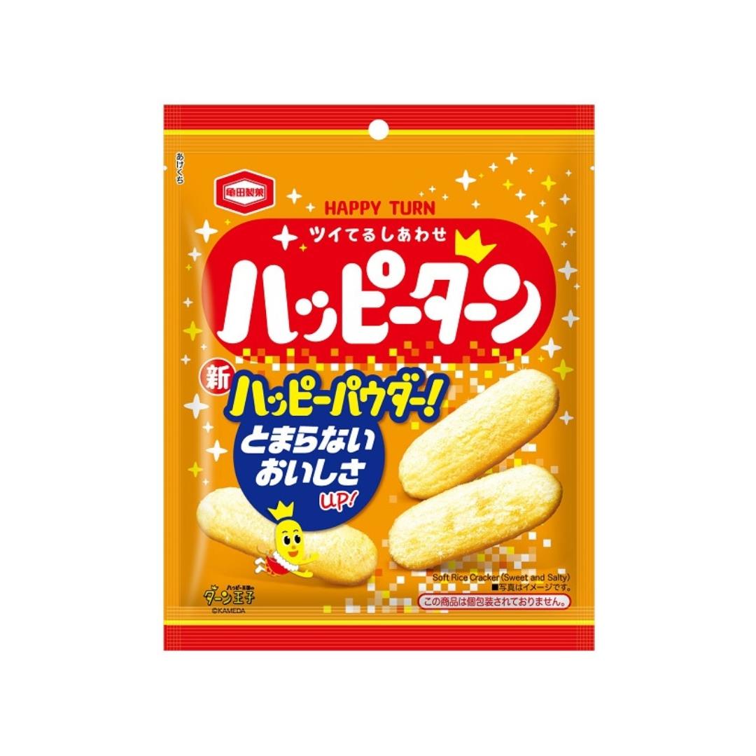龟田薯片幸福转身米饼（香甜咸味）ハッピーターン