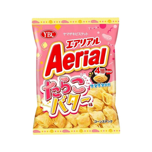 YBC Aerial Four-Layer Corn Crisps (Tarako Butter Flavour) エアリア ルたらこバター味