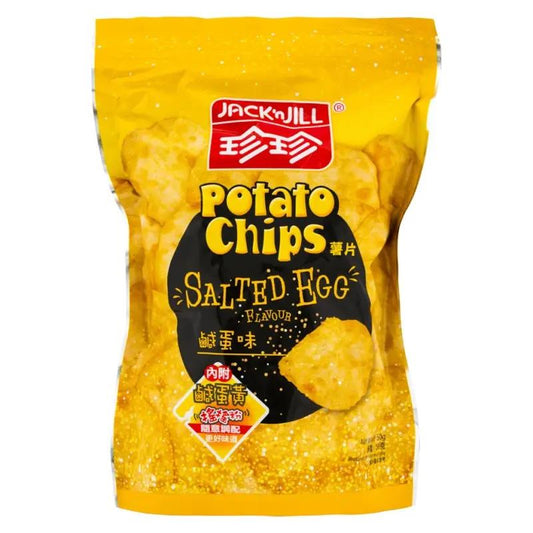 Jack‘n Jill Potato Chips (Salted Egg Flavour) 珍珍 薯片 (鹹蛋味)