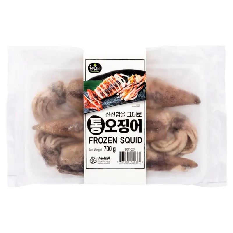 Choripdong Frozen Squid 통오징어