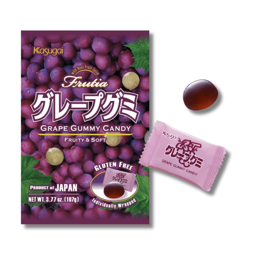 Kasugai Frutia Grape Gummy Candy