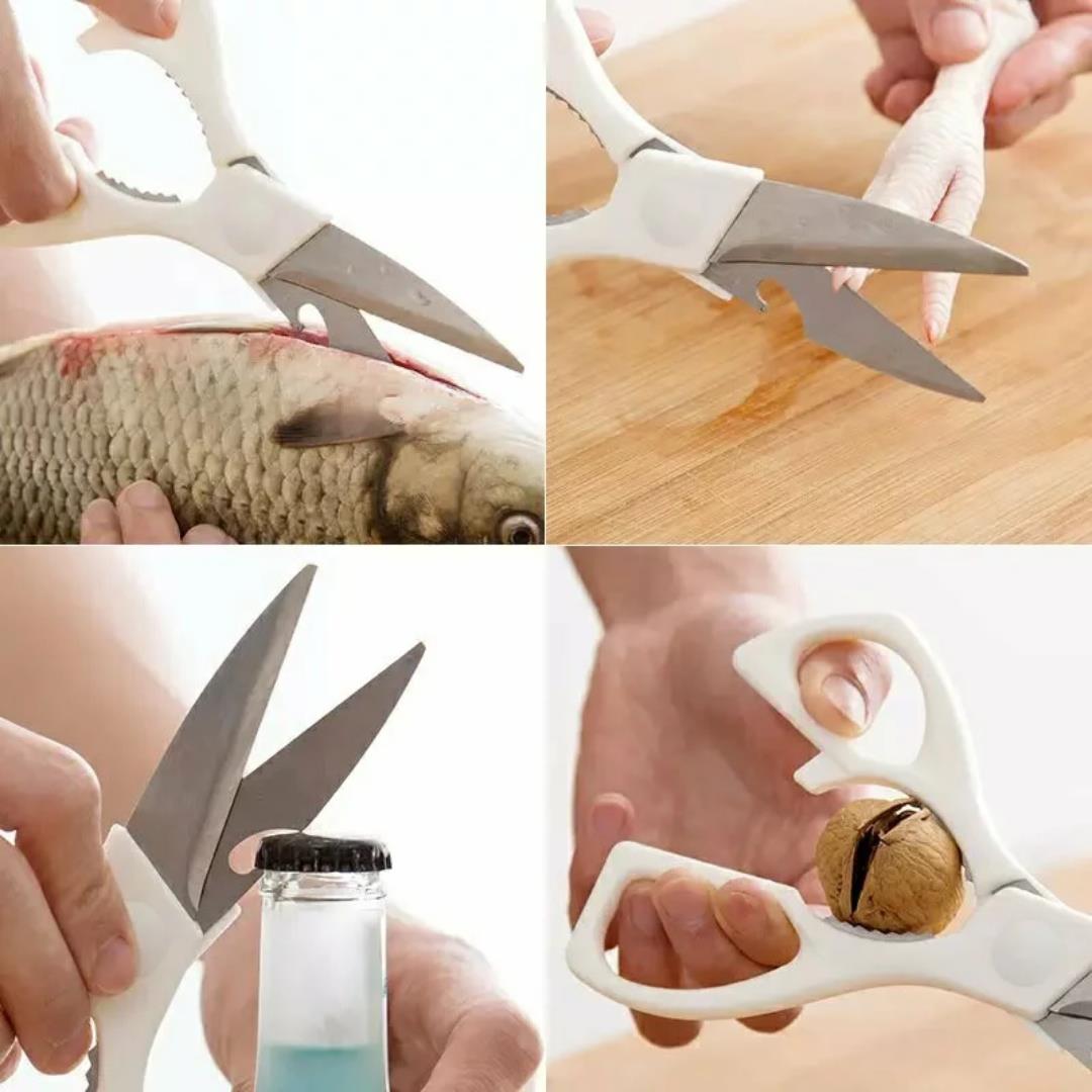 Echo Trinity 3-Way Stainless Steel Kitchen Scissors ステンレスキッチン鋏(トリニティー)