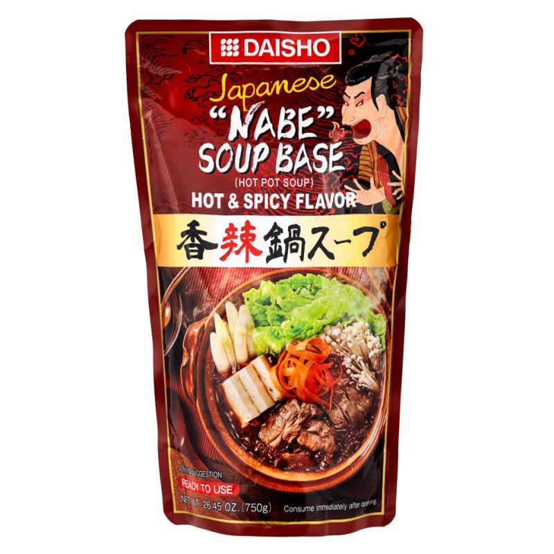 Daisho Japanese Nabe Hot Pot Soup Base (Buta-Uma Pork Flavour) 豚うま鍋