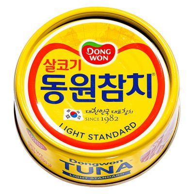 Dongwon Chunk Light Tuna in Oil (Light Standard) 살코기 동원참치