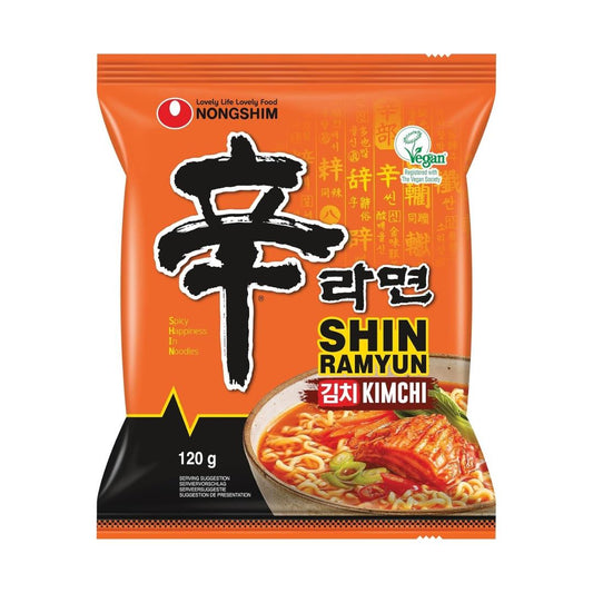 Nongshim Shin Kimchi Ramyun Noodle 農心 泡菜辛拉麵 - Best Before: 19/11/2026