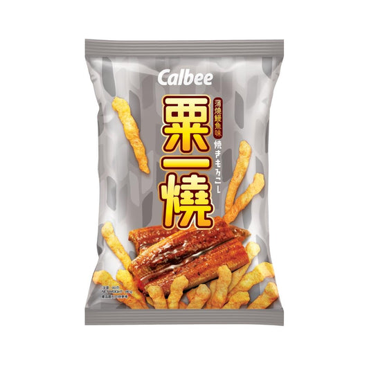 Calbee Eel Kabayaki Flavour Grill-A-Corn 卡樂B 蒲燒鰻魚味粟一燒