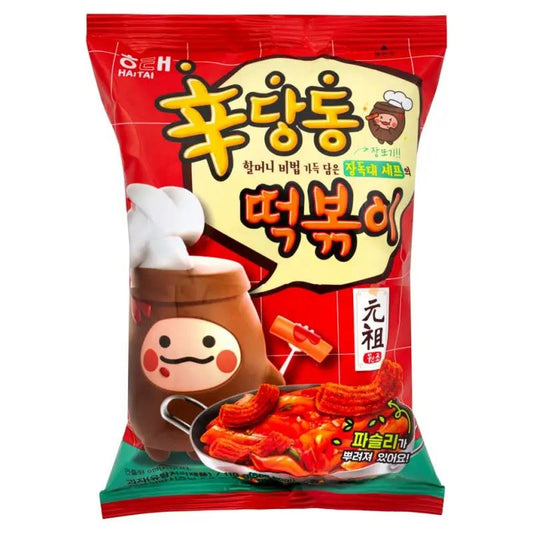 Haitai Spicy Sindangdong Tteokbokki Snack 辛당동 떡볶이