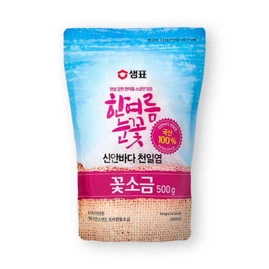 Sempio Natural Sea Salt 샘표 한여름눈꽃 천일염 꽃소금