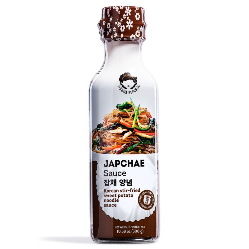 Ajumma Republic Japchae Sauce (Korean Stir-fried Sweet Potato Noodle Sauce) 잡채 양념