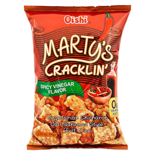 Oishi Marty's 香脆薯片（辛辣醋味）