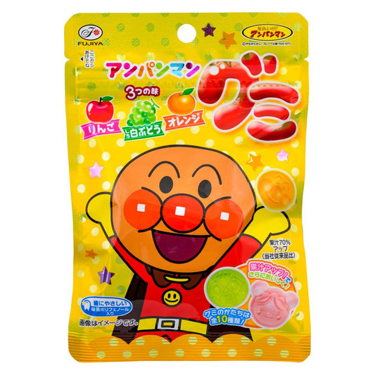 Fujiya Anpanman Gummy Candy 不二家麵包超人軟糖