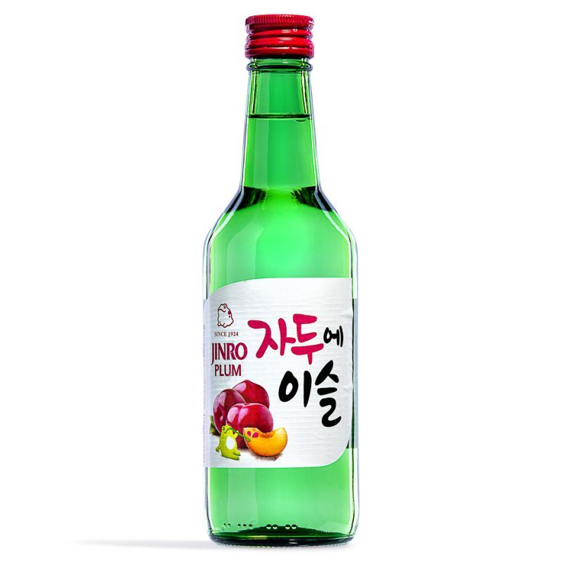 Jinro Plum Soju 자두에이슬 (ABV 13%)