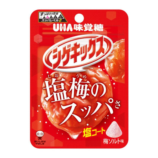 UHA 特強刺激橡皮糖 (梅子鹽味) シゲキックス 梅ソルト