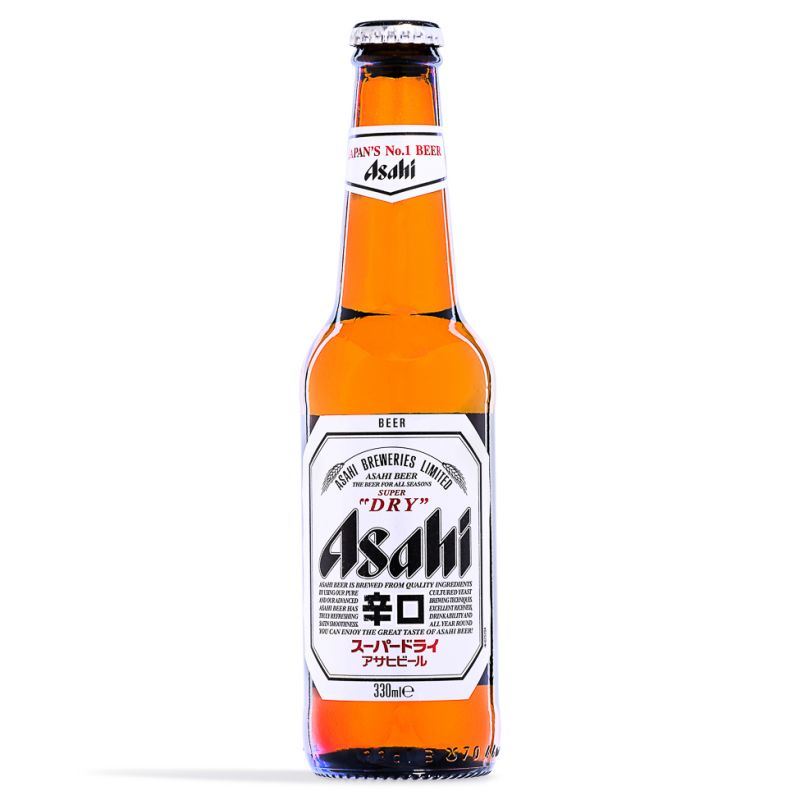 Asahi Super Dry Japanese Beer (ABV 5%)