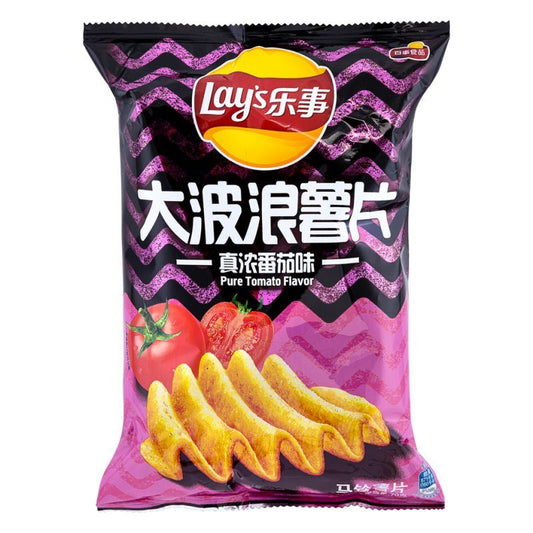 Lay's Potato Chip (Tomato Flavour) 樂事 大波浪薯片 (真濃番茄味)