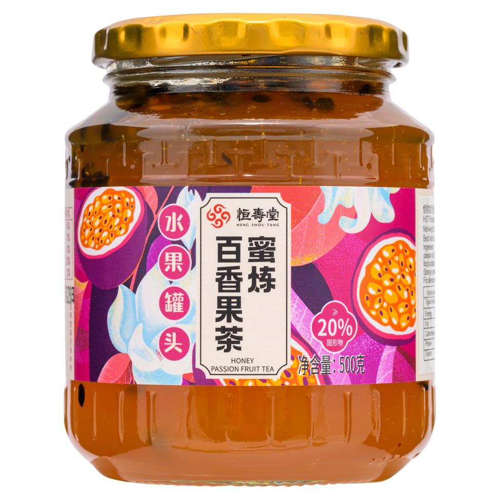 Heng Shou Tang Passion Fruit Tea 恆壽堂 蜜煉百香果茶