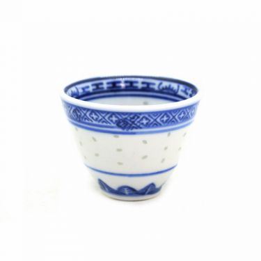 Blue Pattern Tea Cup