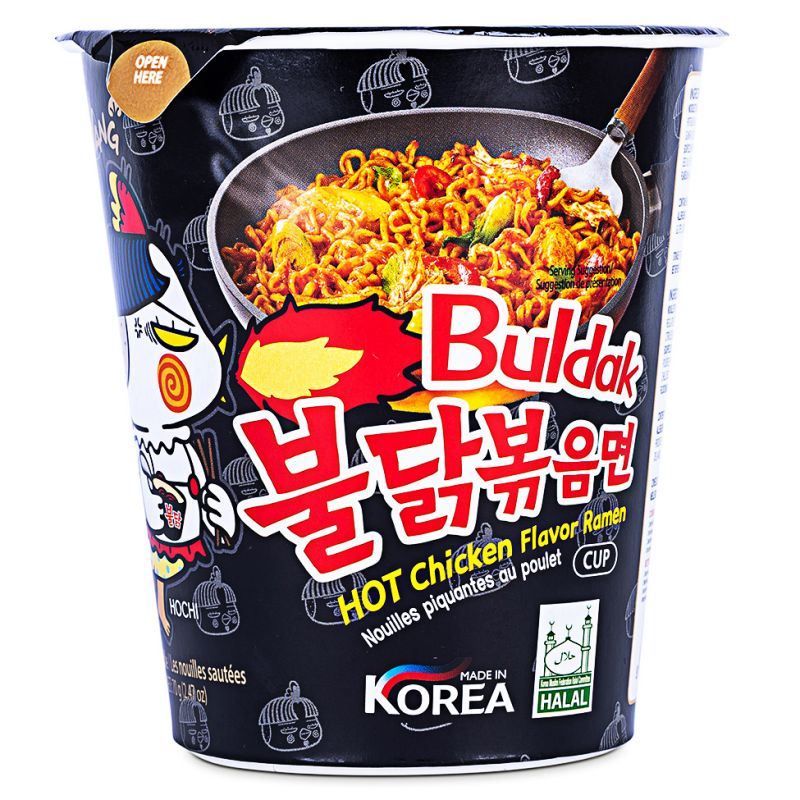 Samyang Buldak Hot Chicken Flavour Ramen Cup 불닭볶음면