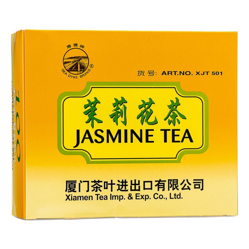 Sea Dyke  Brand Jasmine Tea Bags (100 Tea Bags) 海堤牌 茉莉花茶 (100包)