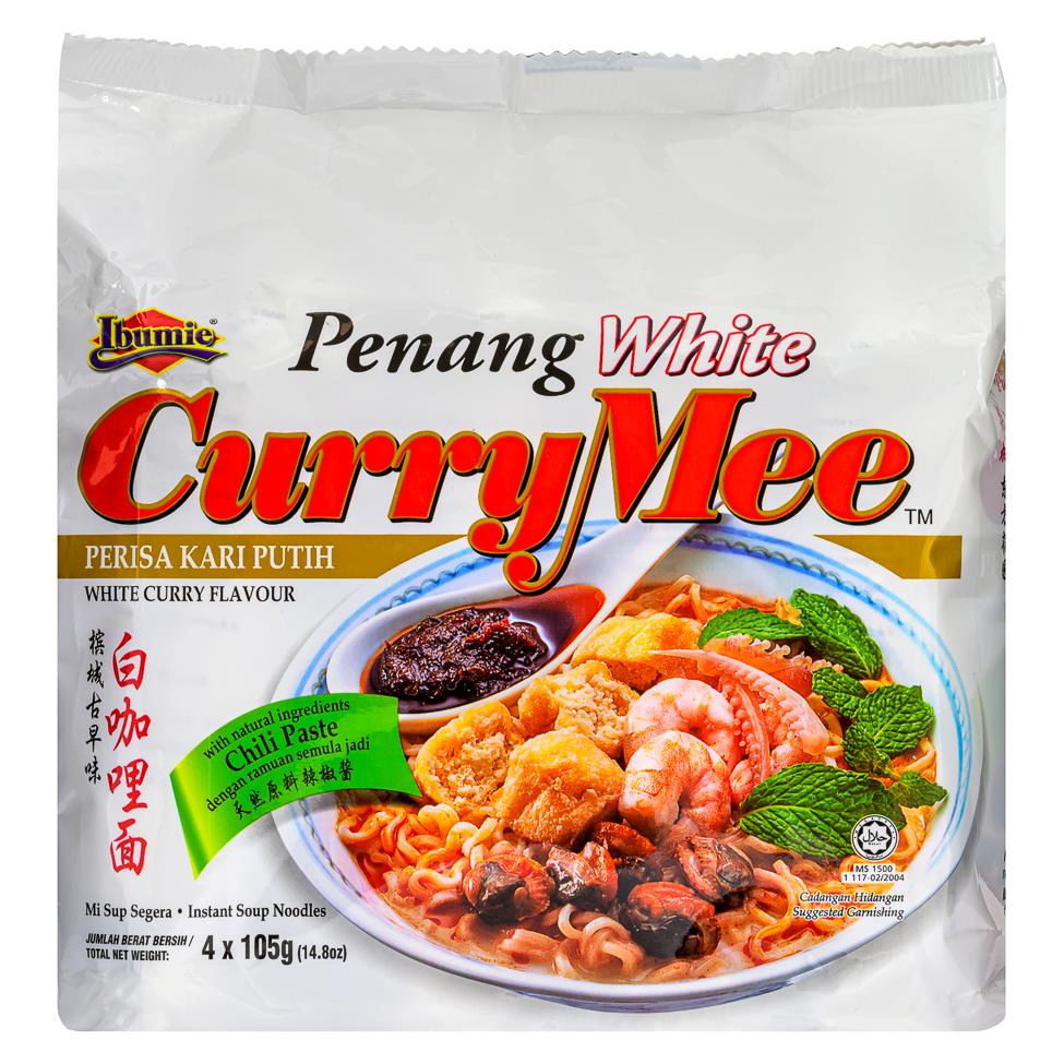 Ibumie Penang White Curry Noodles 檳城古早味白咖喱麵