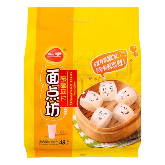 Sanquan Steamed Bun 三全 面點坊 刀切饅頭