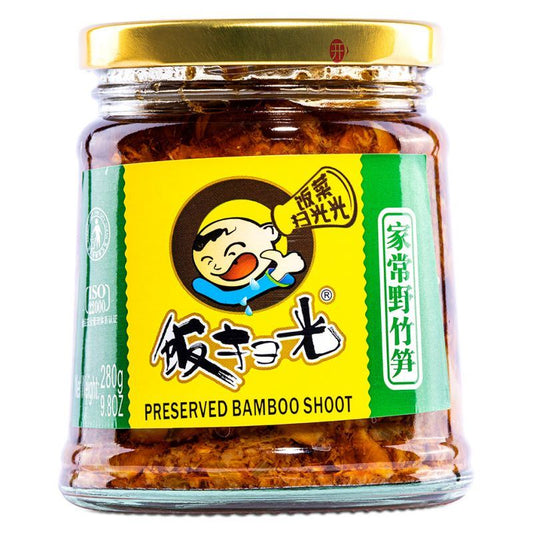 Fan Sao Guang Preserved Bamboo Shoot 飯掃光 家常野竹笋