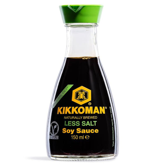 Kikkoman Naturally Brewed Less Salt Soy Sauce (Dispenser) 萬字 減鹽醬油